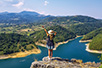 Velika Stena lookout on Lake Rovni (Photo: Dragica Đuran)